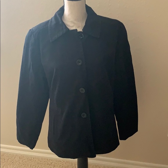 Merona Jackets & Blazers - LARGE Merona Black Coat